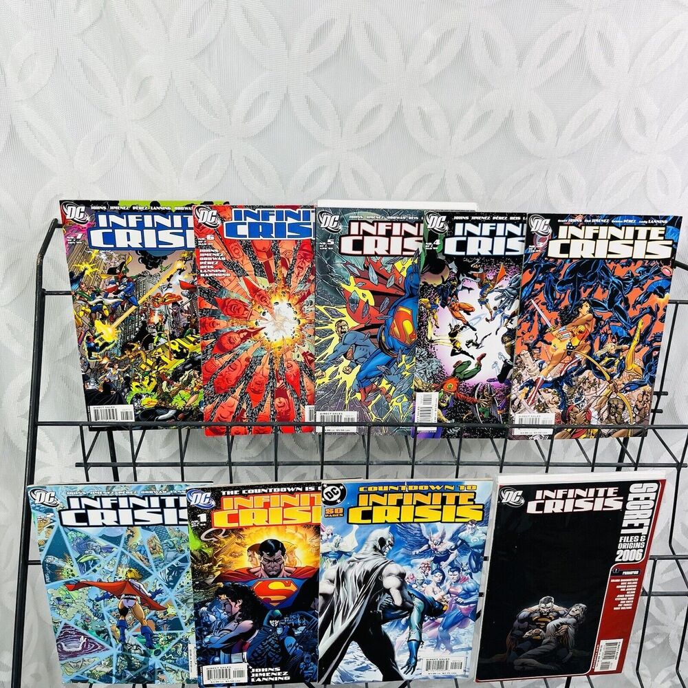 Infinite Crisis 1-7‎ Secret Files 1 Countdown (2005) 1st Jaime Reyes Blue Beetle